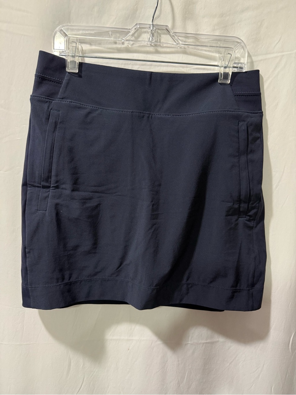 Athleta Dark Navy Athletic Skort with Front Pockets